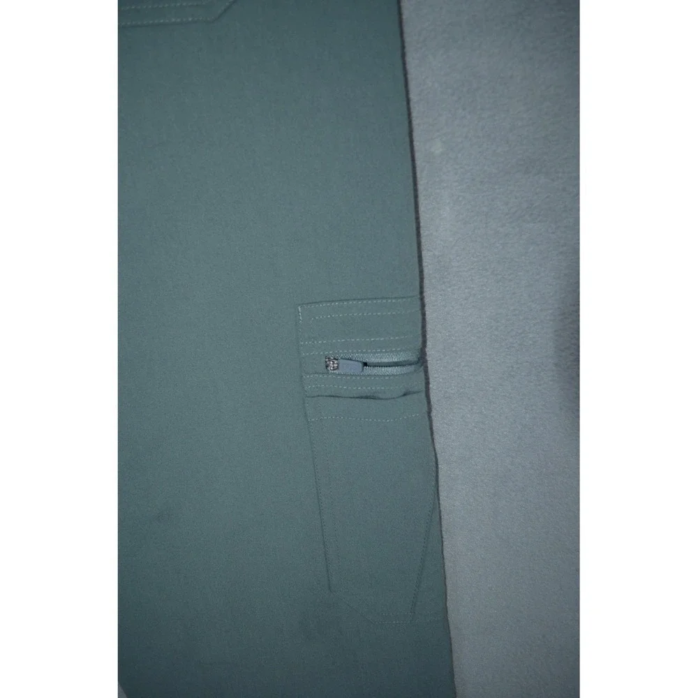 Figs Men's Cairo Cargo Scrub Pants Green Size Medium Straight Leg TM3001